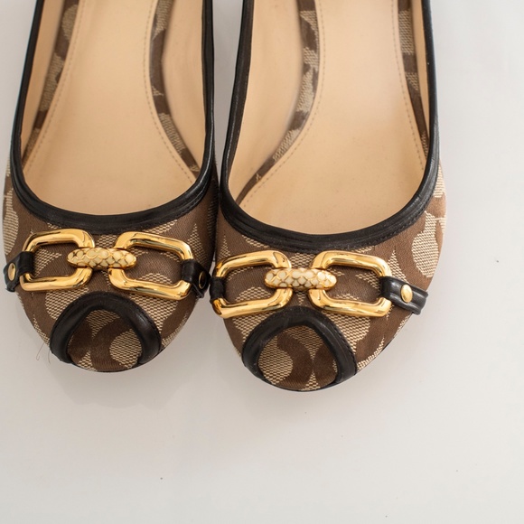 Coach wedge womans shoe size 6 - Picture 4 of 6